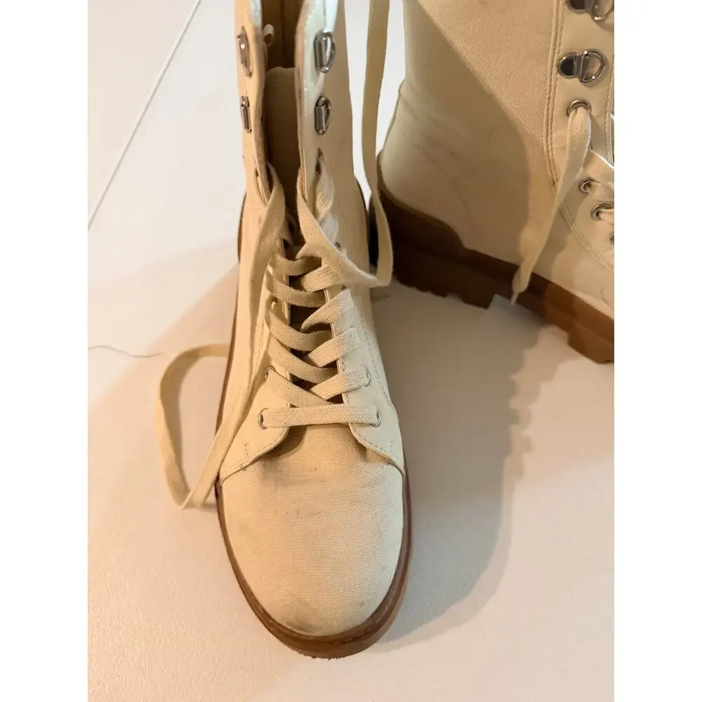 Primark Canvas Lugg Boot Men's 8 beige